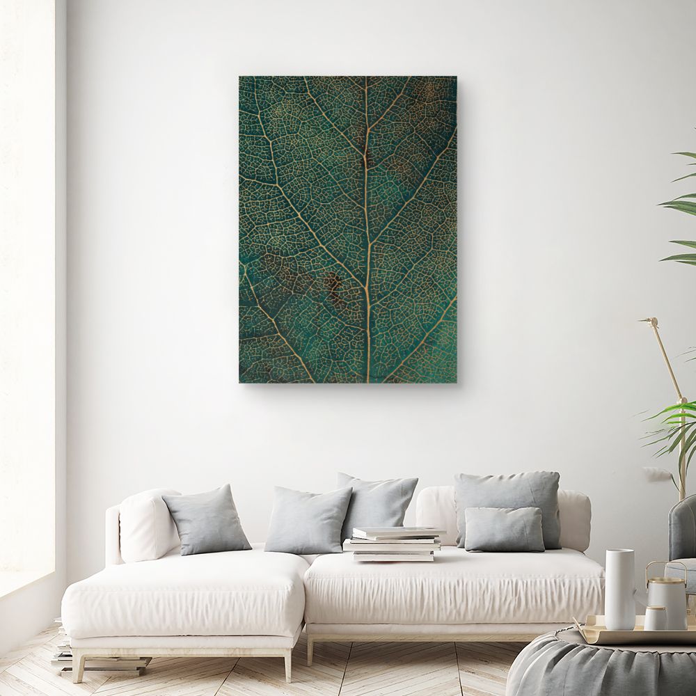 Tableau Veine de feuille