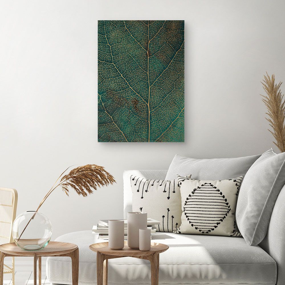 Tableau Veine de feuille