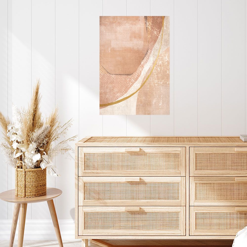 Affiche Formes douces et élégantes