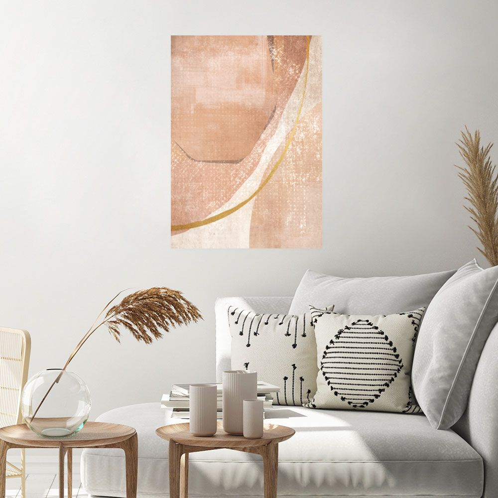 Affiche Formes douces et élégantes