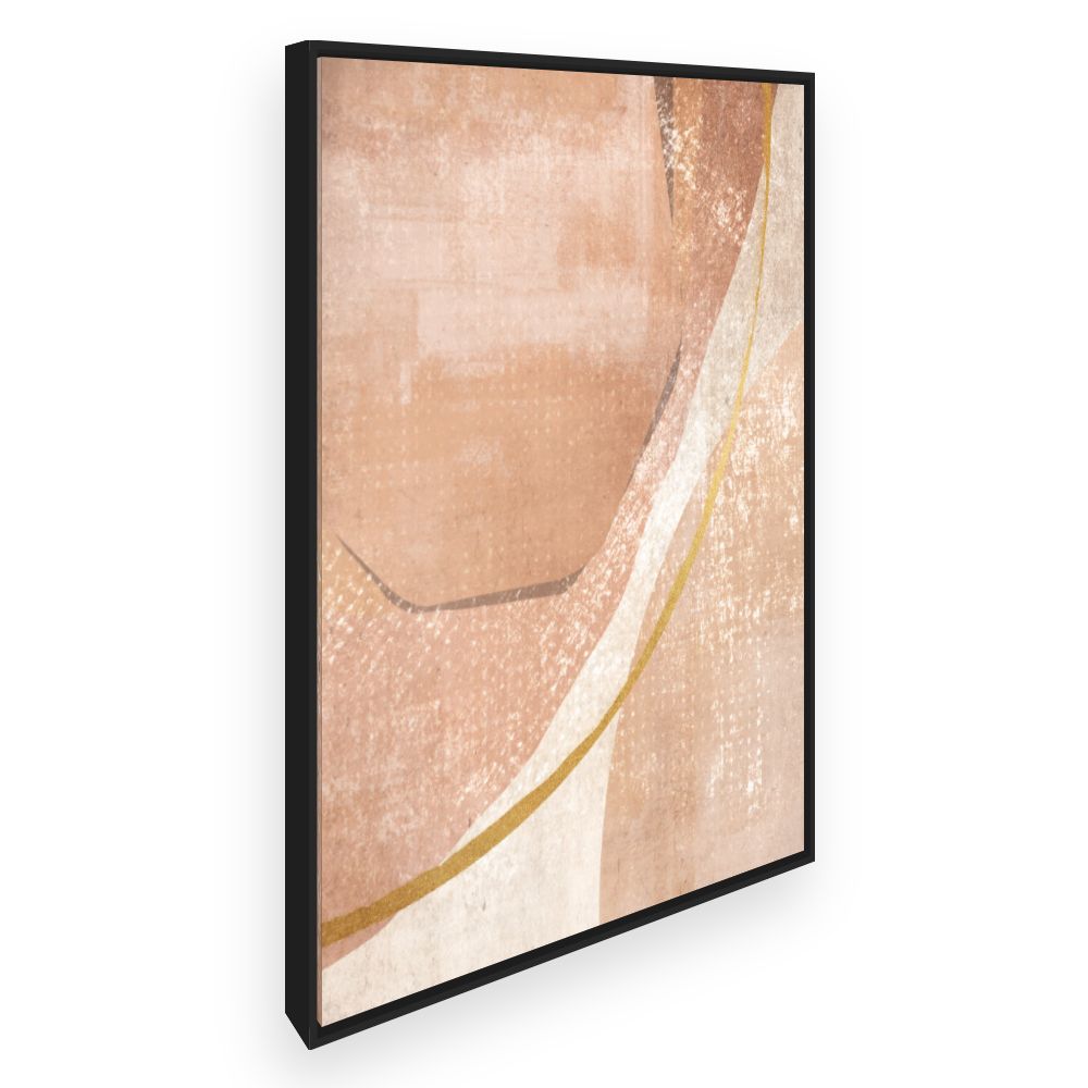 Toile Courbes abstraites chic