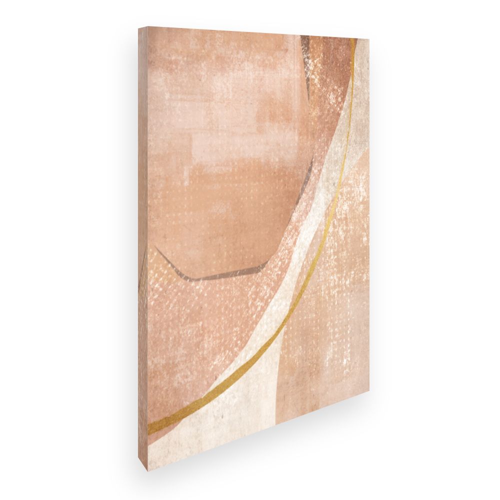 Toile Courbes abstraites chic