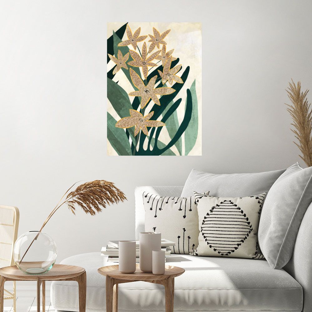 Affiche Fleurs élégantes