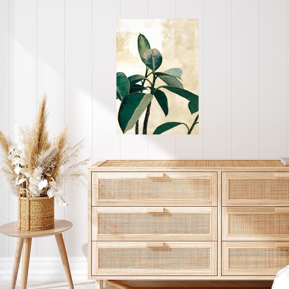 Affiche Feuilles verdoyantes
