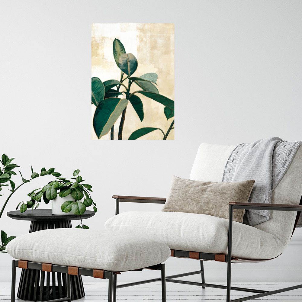 Affiche Feuilles verdoyantes