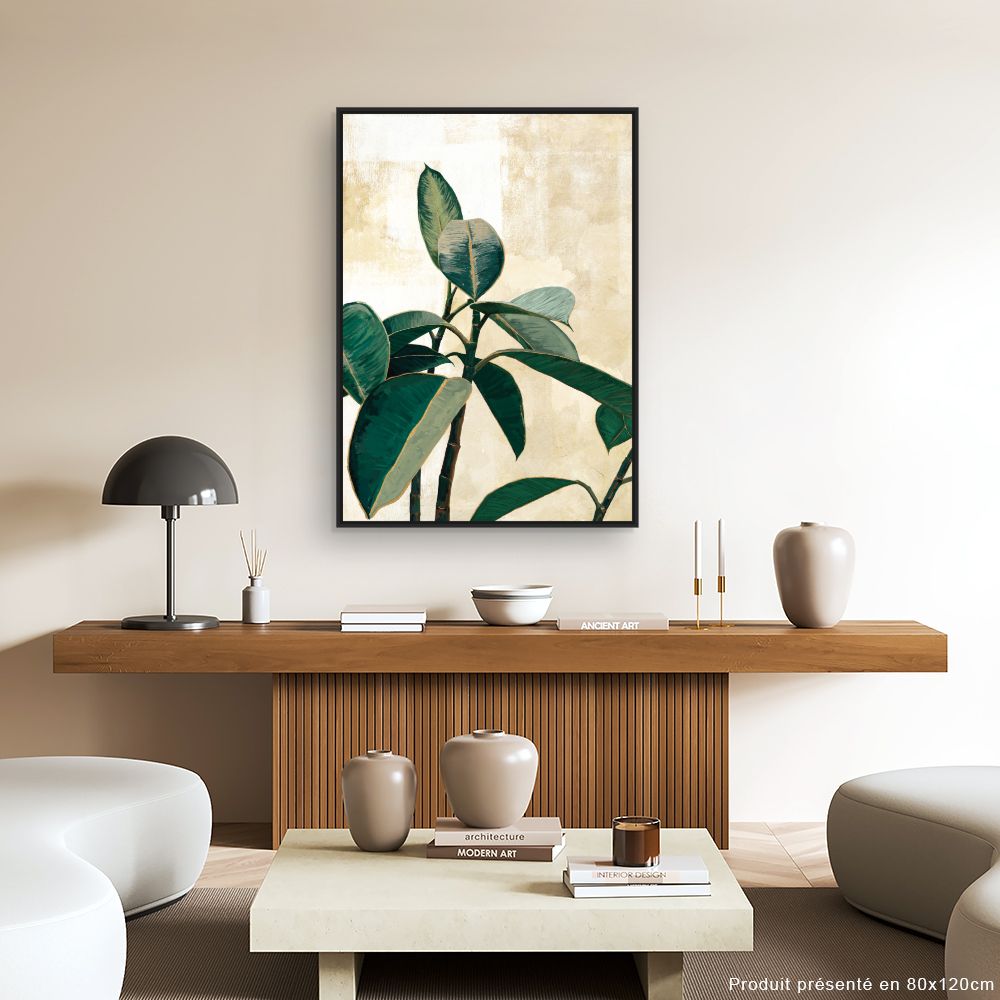 Tableau Feuilles luxuriantes