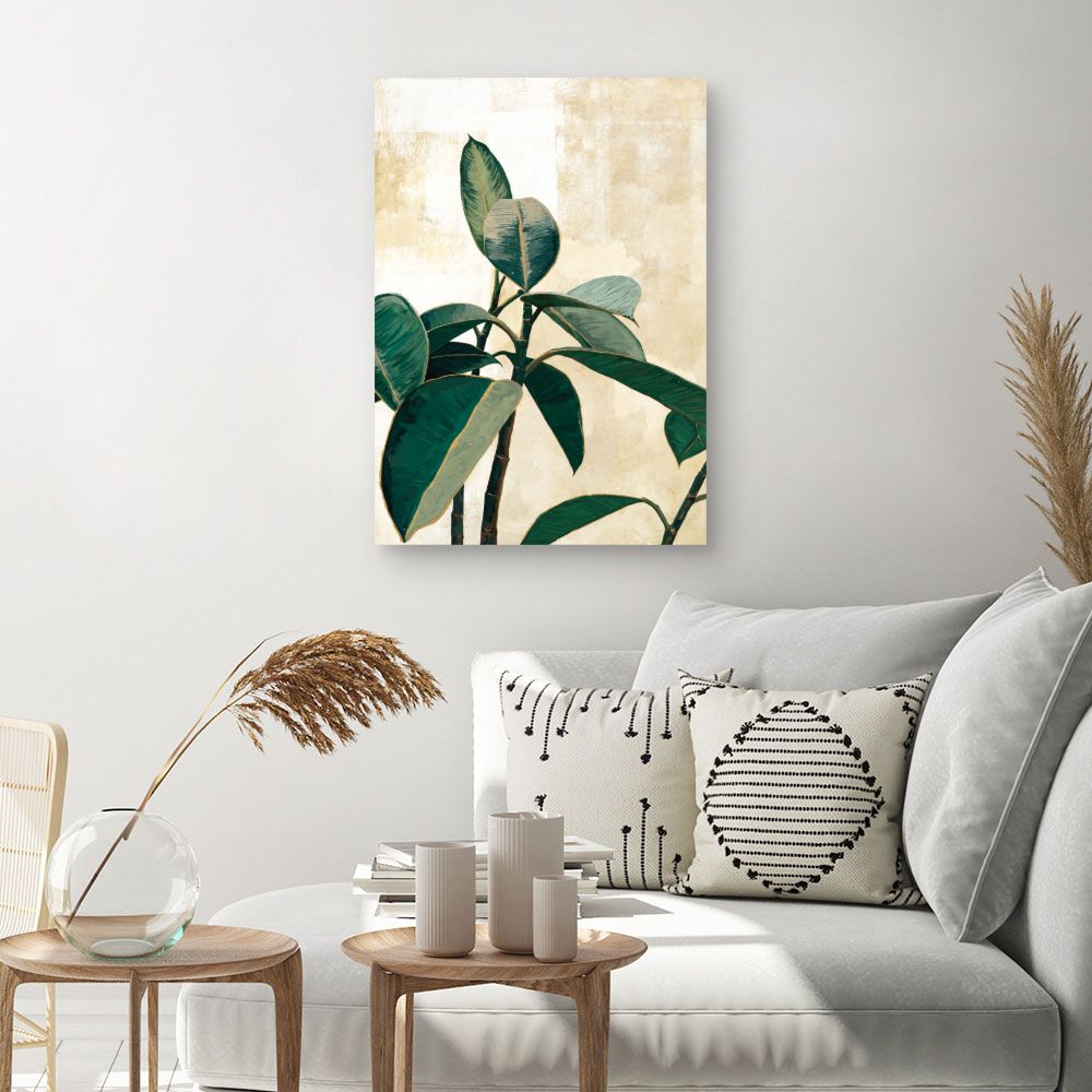 Tableau Feuilles luxuriantes