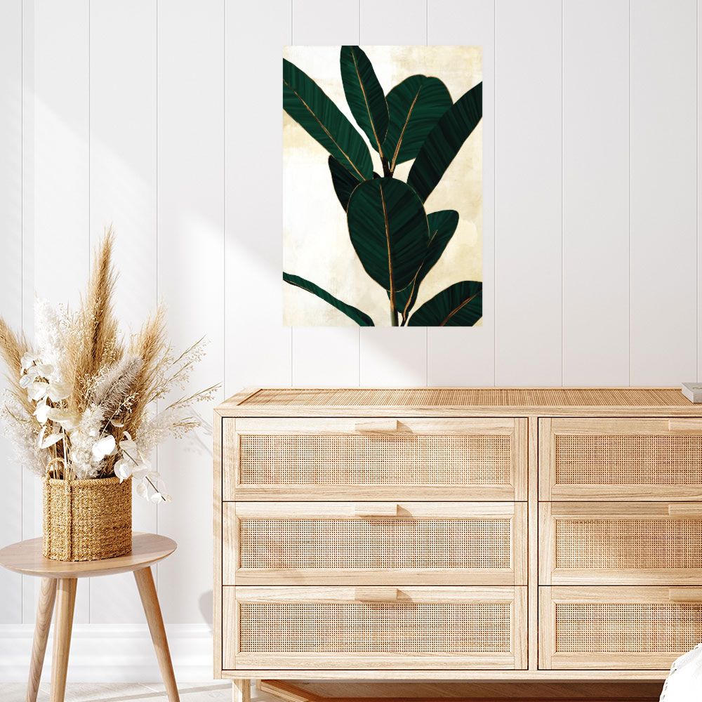 Affiche Feuilles luxuriantes