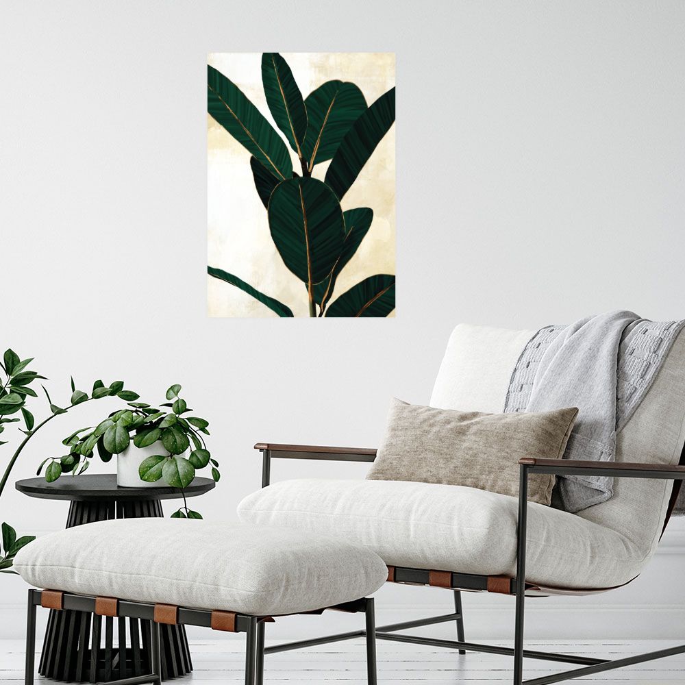 Affiche Feuilles luxuriantes