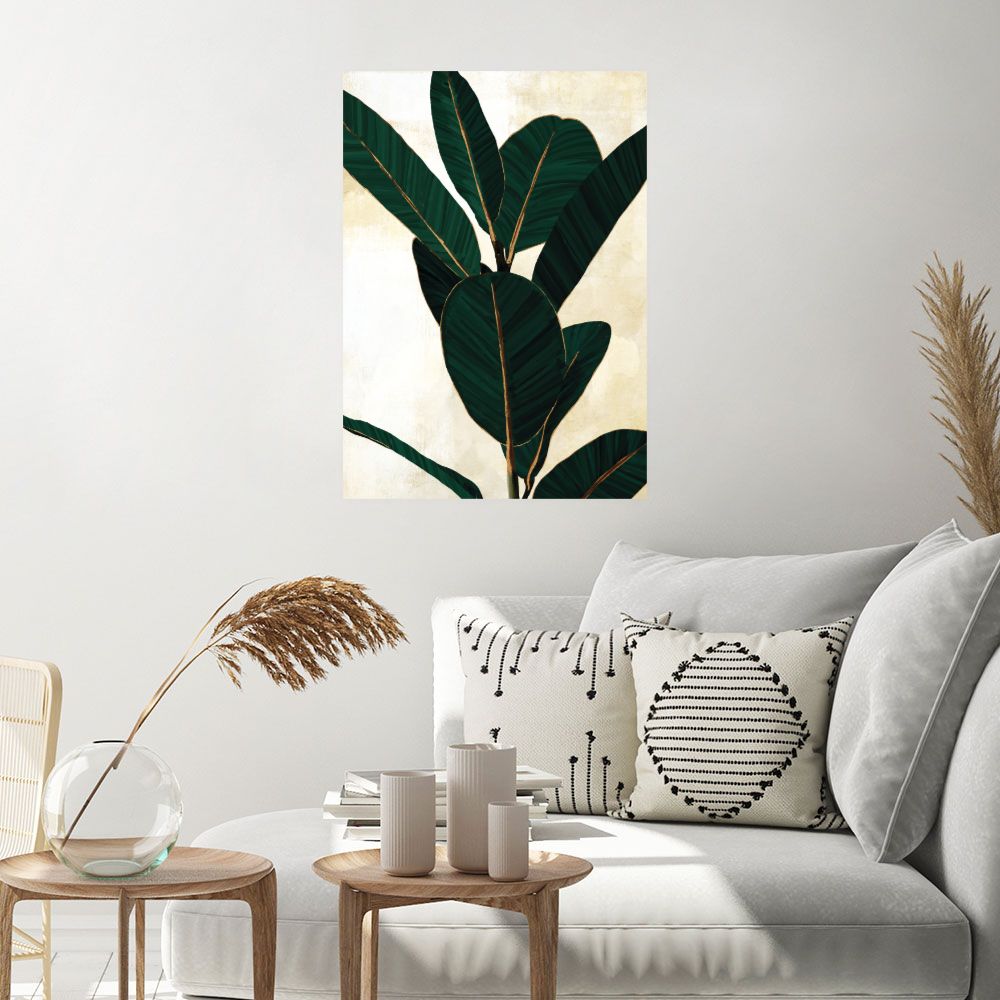 Affiche Feuilles luxuriantes