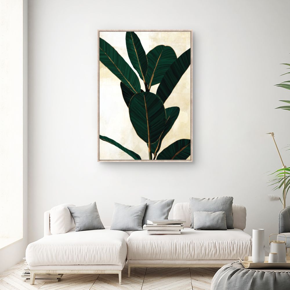 Tableau Feuilles luxuriantes