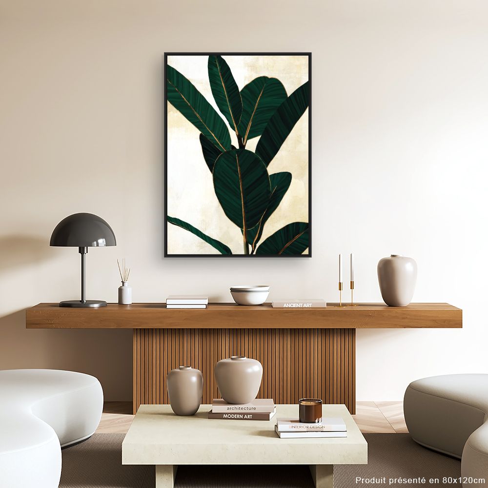 Tableau Feuilles luxuriantes
