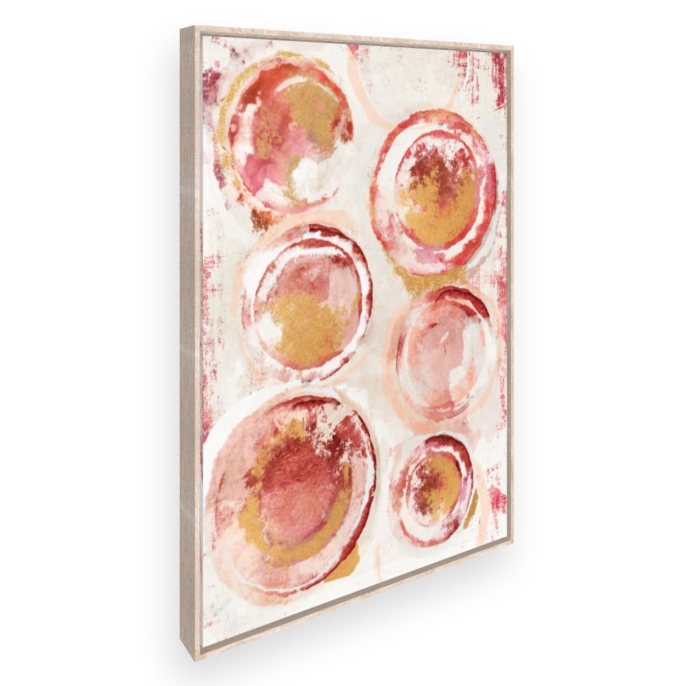 Toile Cercles abstraits captivants