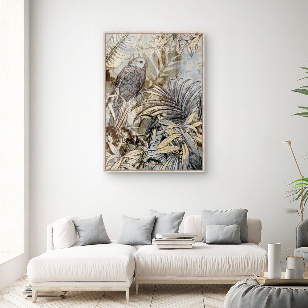 Tableau Jungle exotique artistique