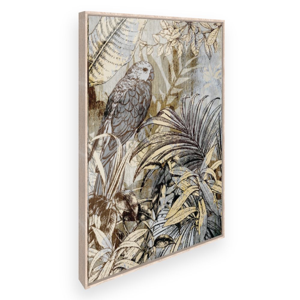 Toile Jungle exotique artistique