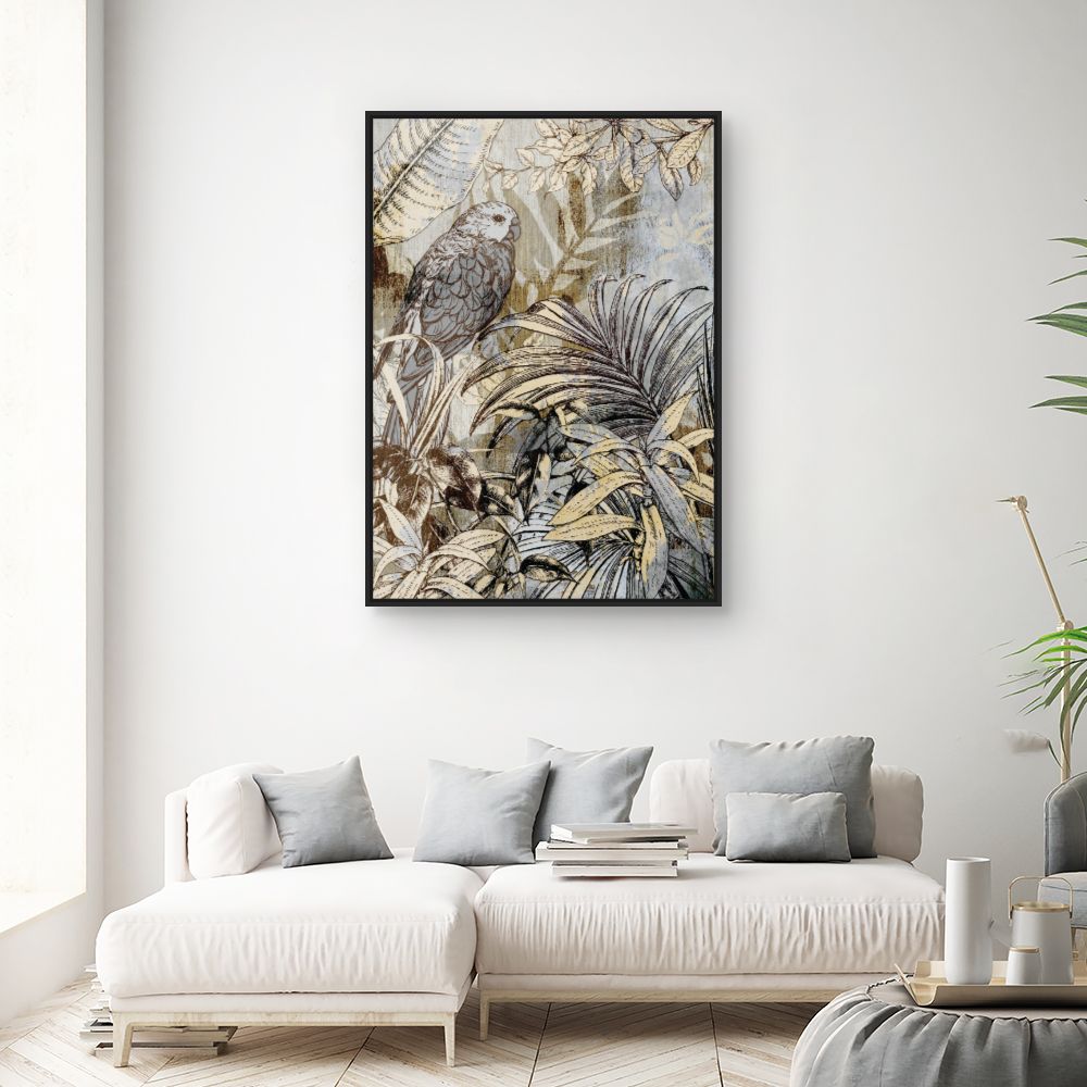 Tableau Jungle exotique artistique