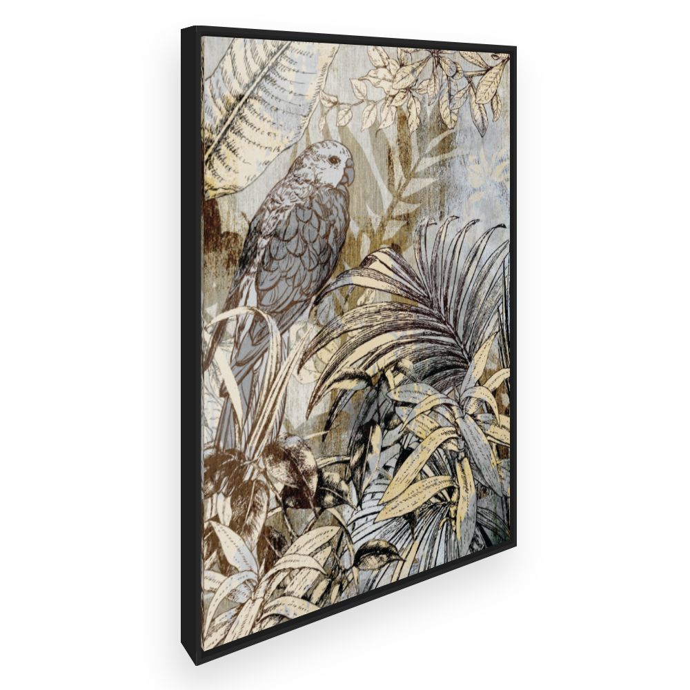 Toile Jungle exotique artistique
