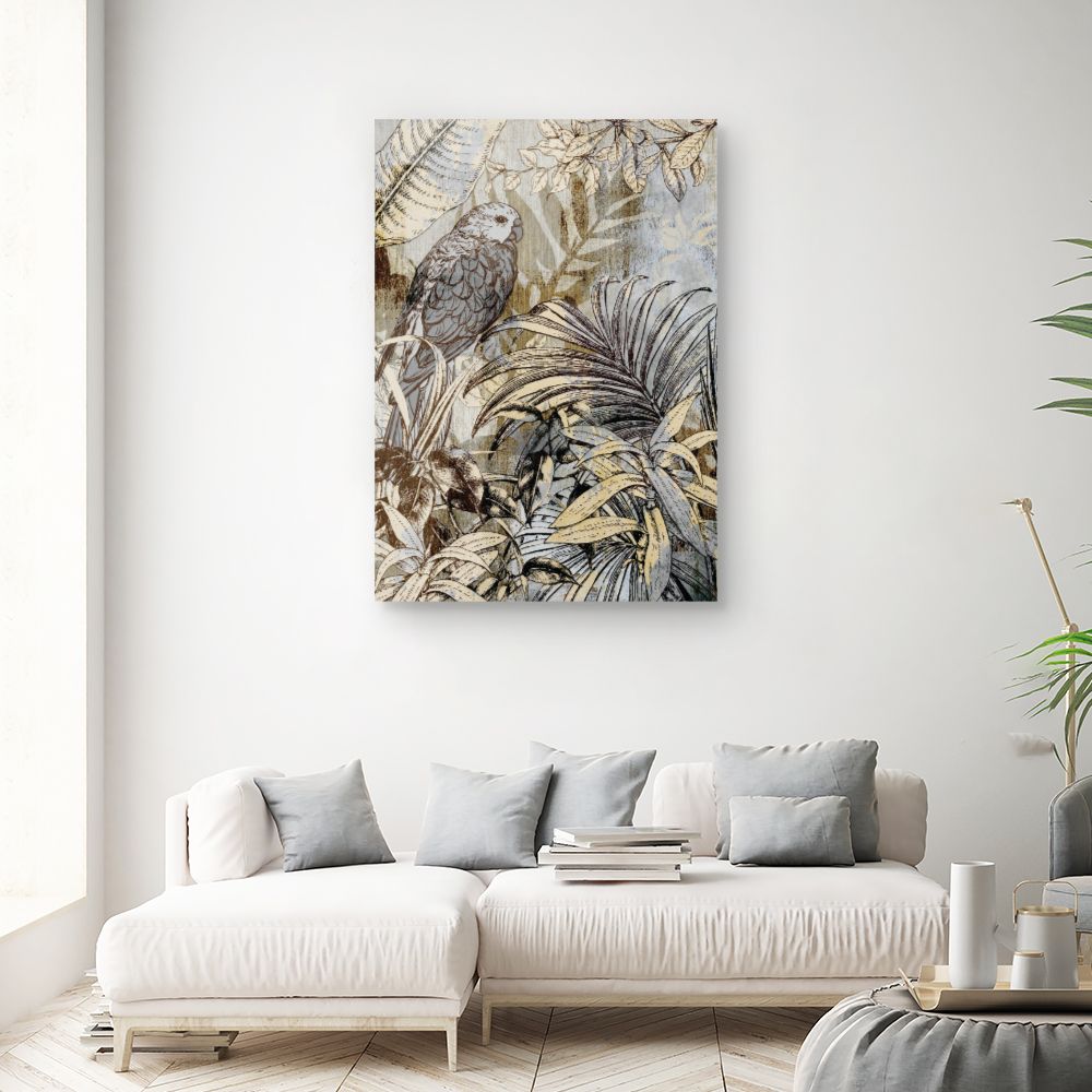 Tableau Jungle exotique artistique