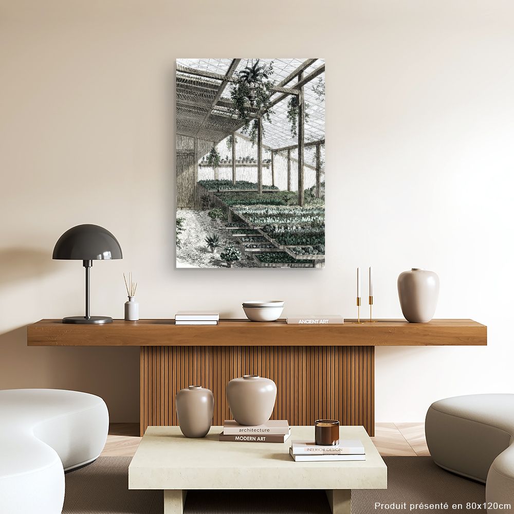 Tableau Serre luxuriante