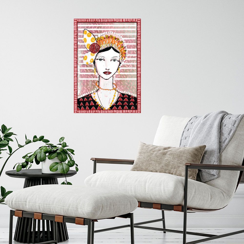 Affiche Élégance bohème