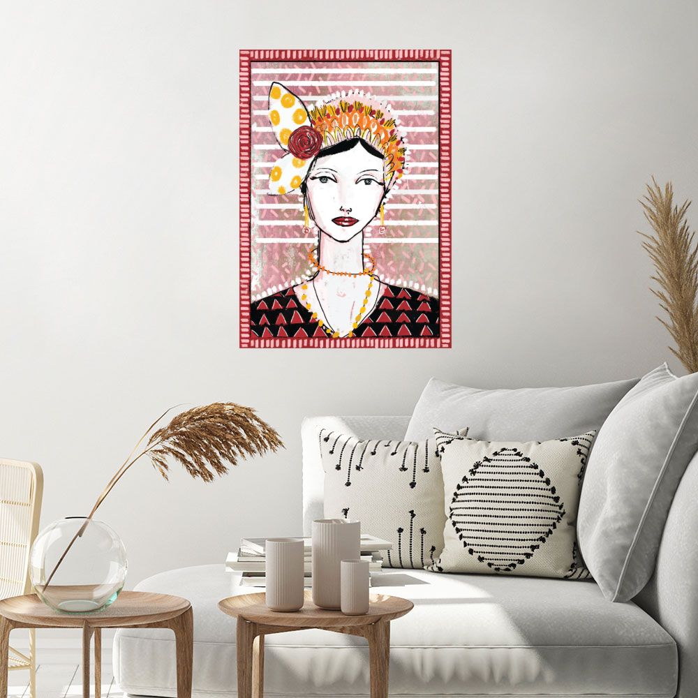 Affiche Élégance bohème