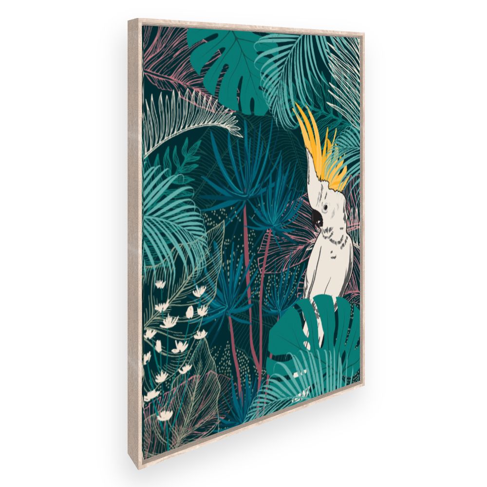 Toile Jungle exotique