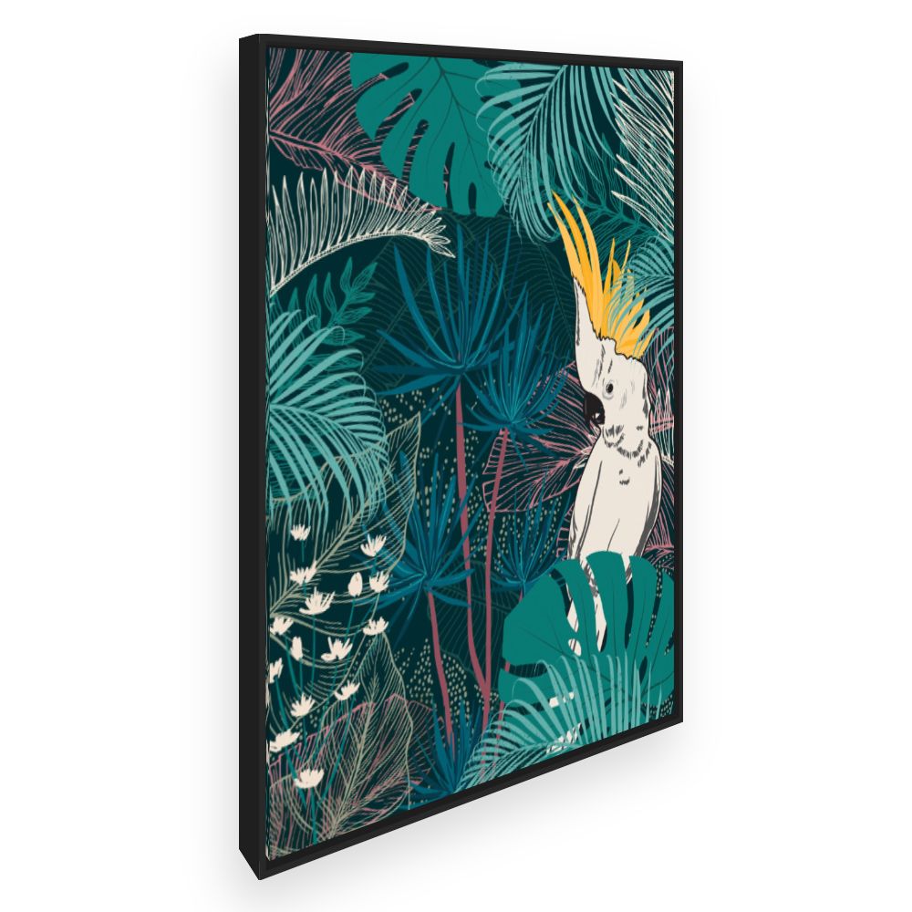 Toile Jungle exotique