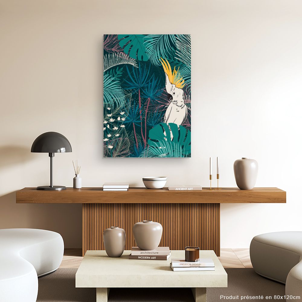 Tableau Jungle exotique
