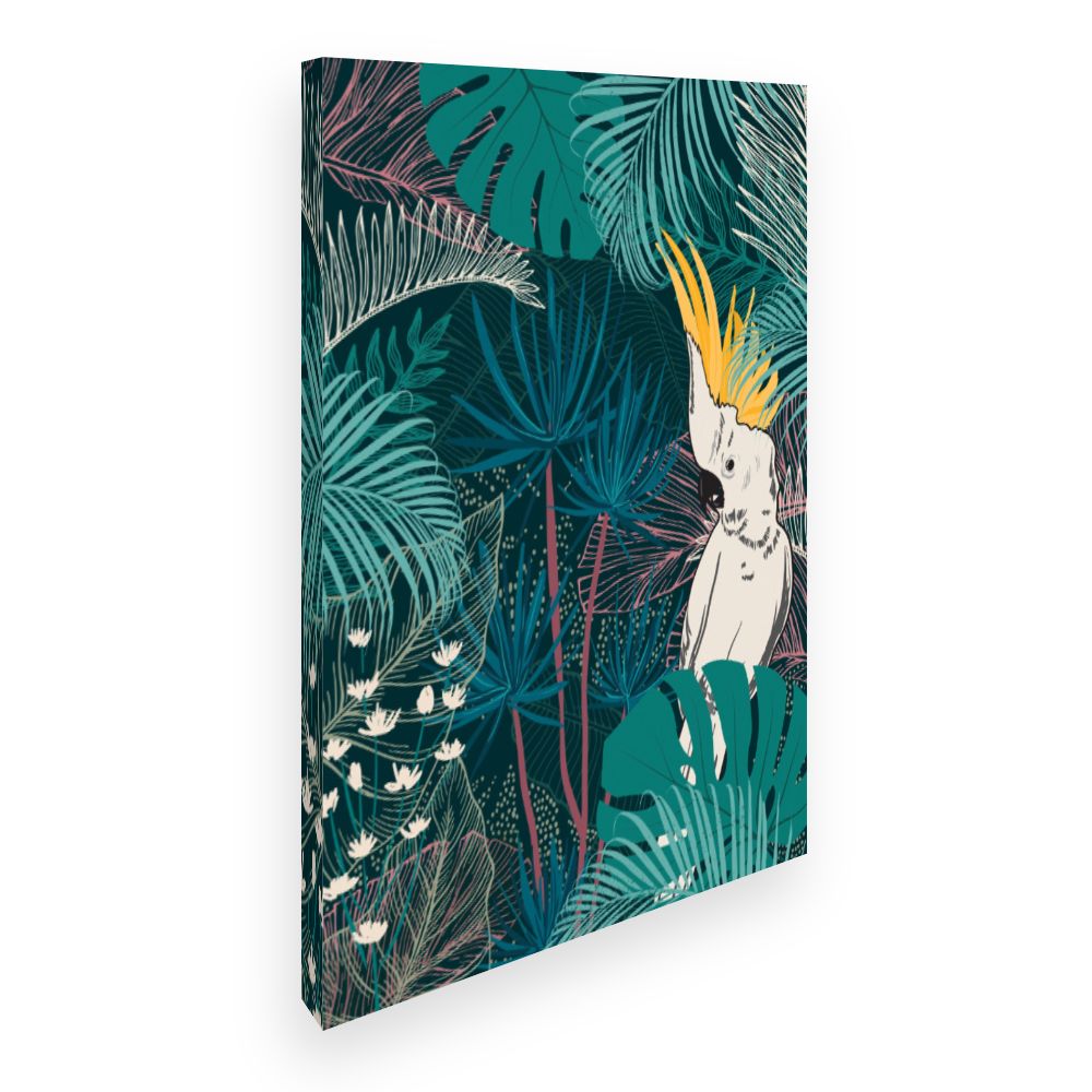 Toile Jungle exotique
