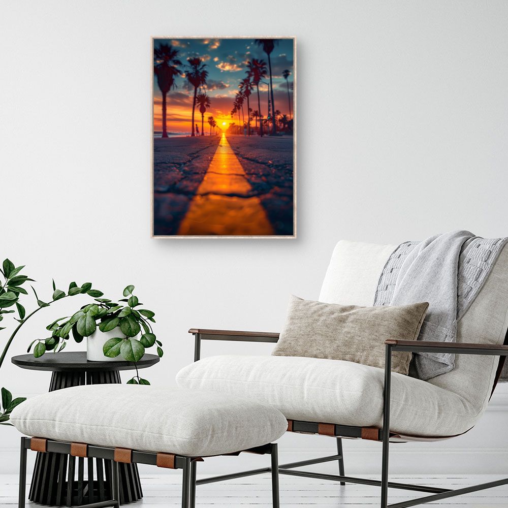 Toile "Coucher de soleil"