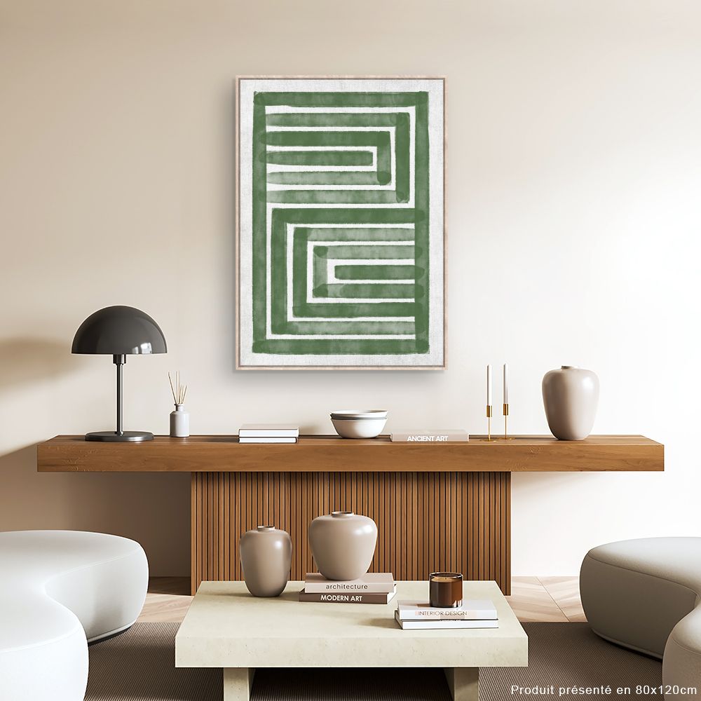 Tableau Labyrinthe moderne