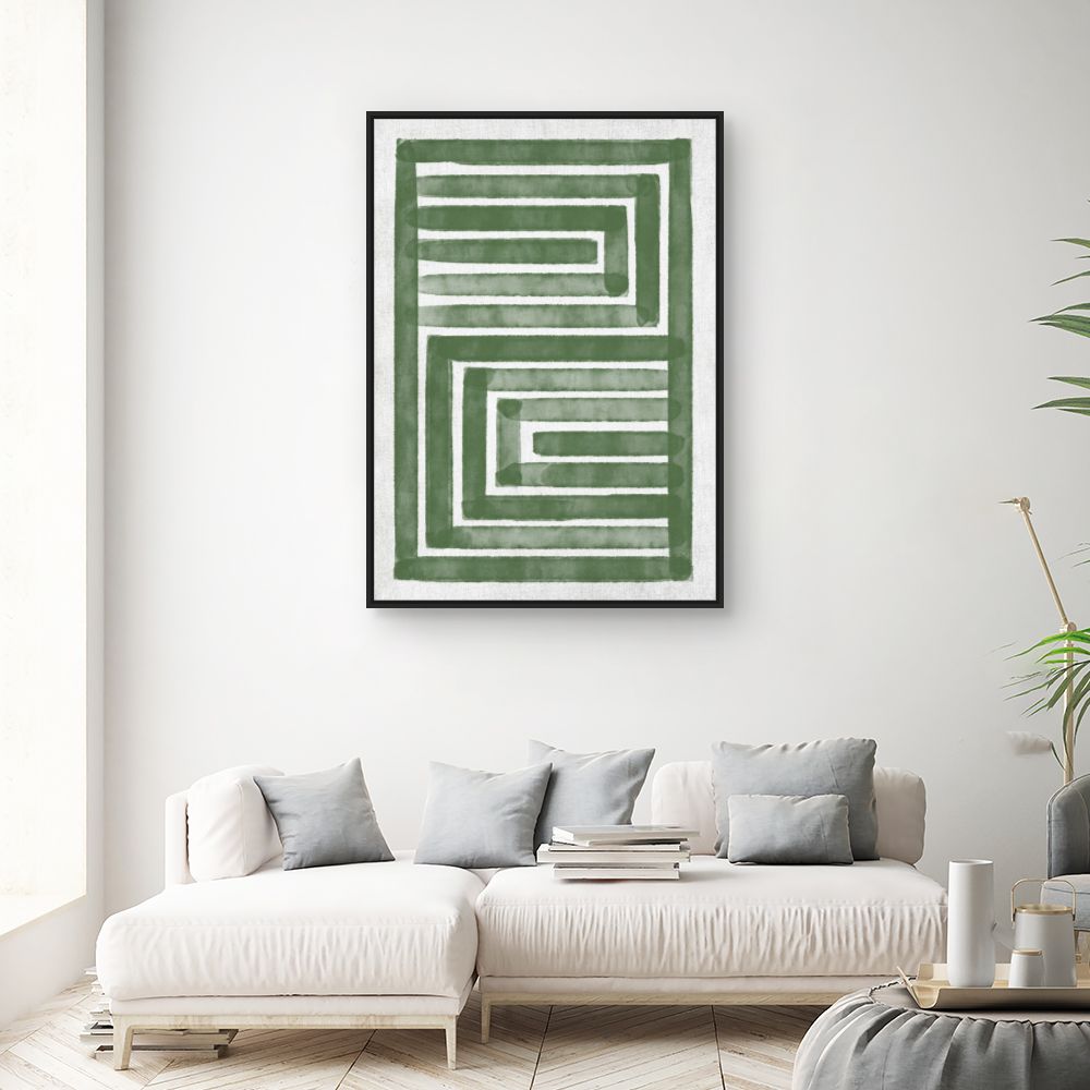 Tableau Labyrinthe moderne