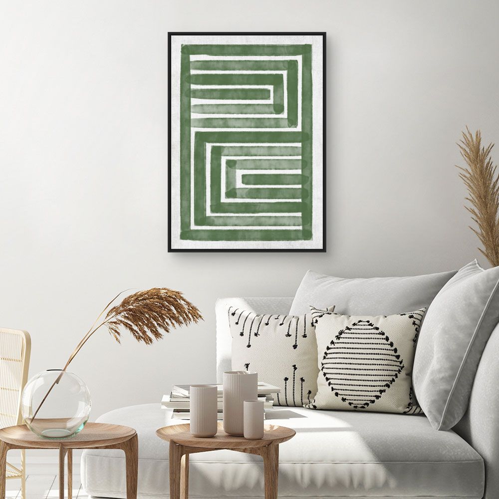 Tableau Labyrinthe moderne