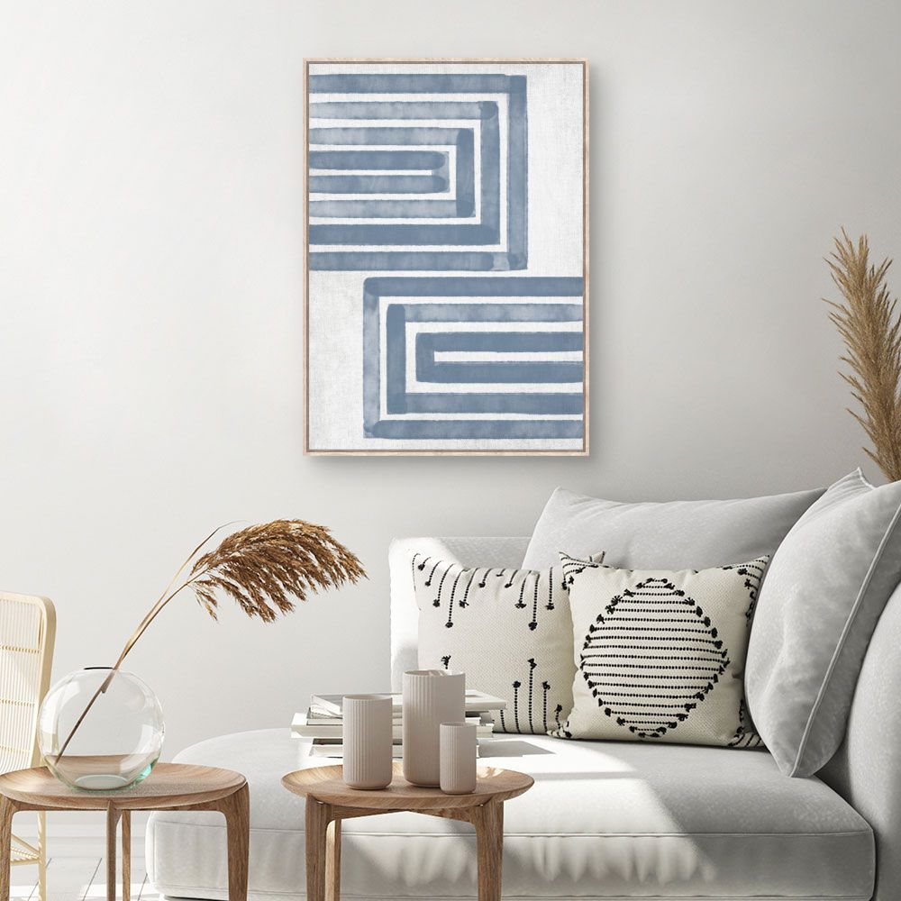 Tableau Lignes abstraites