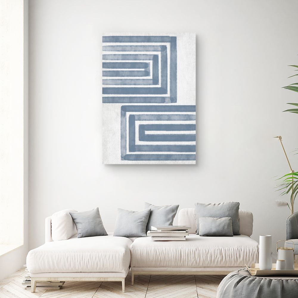 Tableau Lignes abstraites