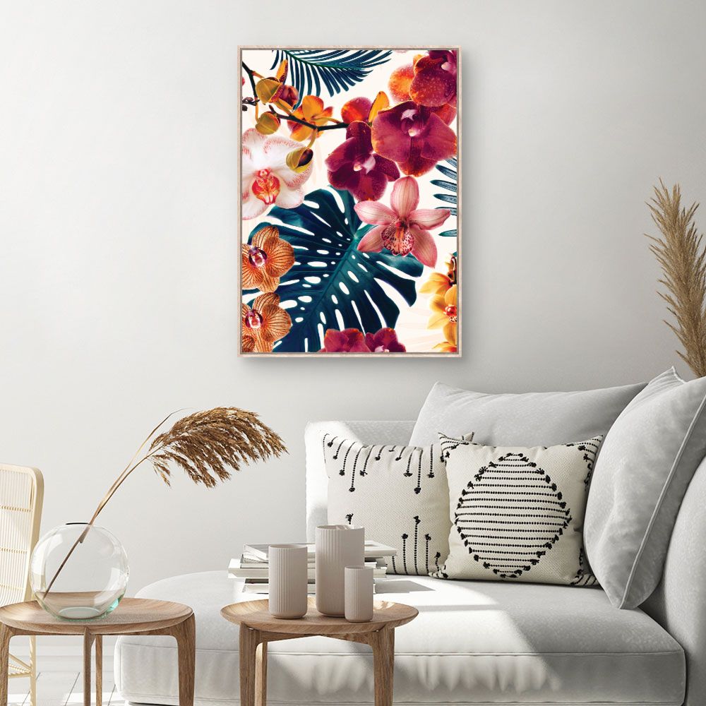 Tableau Fleurs exotiques