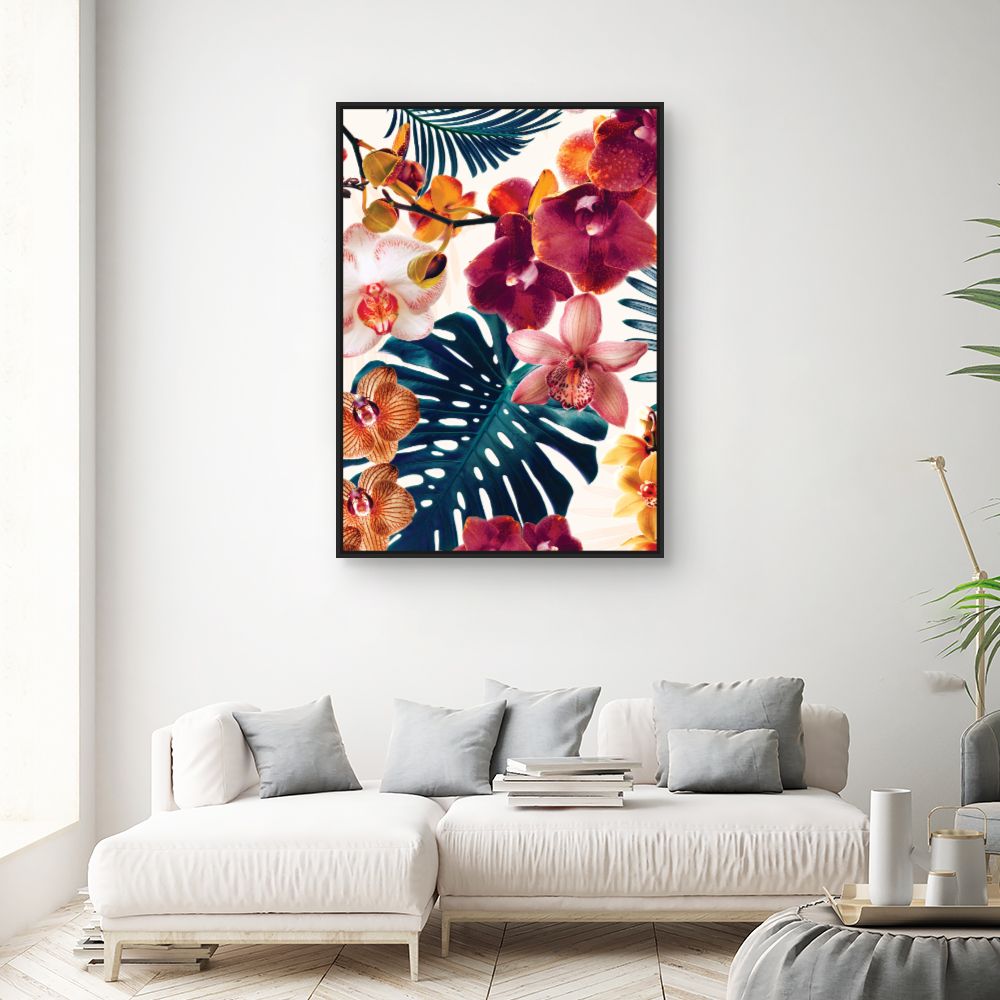 Tableau Fleurs exotiques