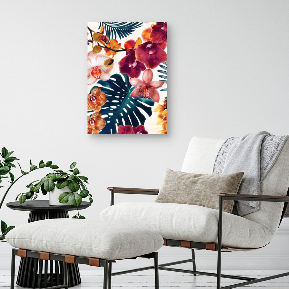 Tableau Fleurs exotiques