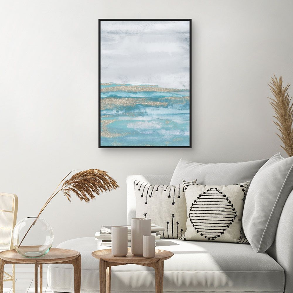 Tableau Mer abstraite