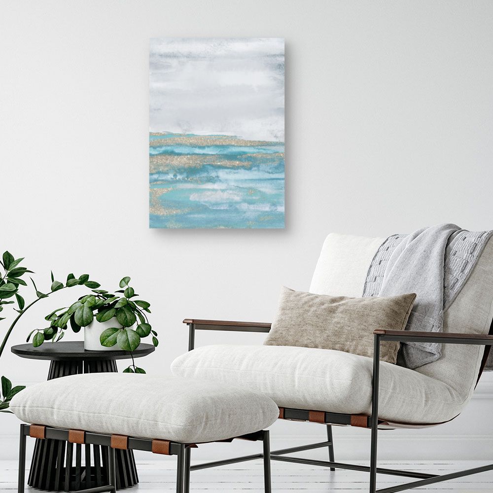 Tableau Mer abstraite