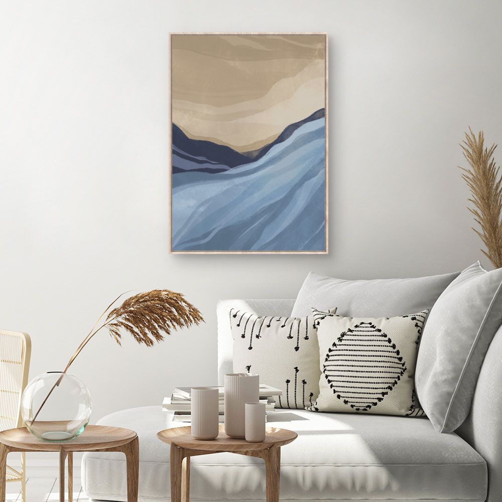 Tableau Paysage abstrait apaisant