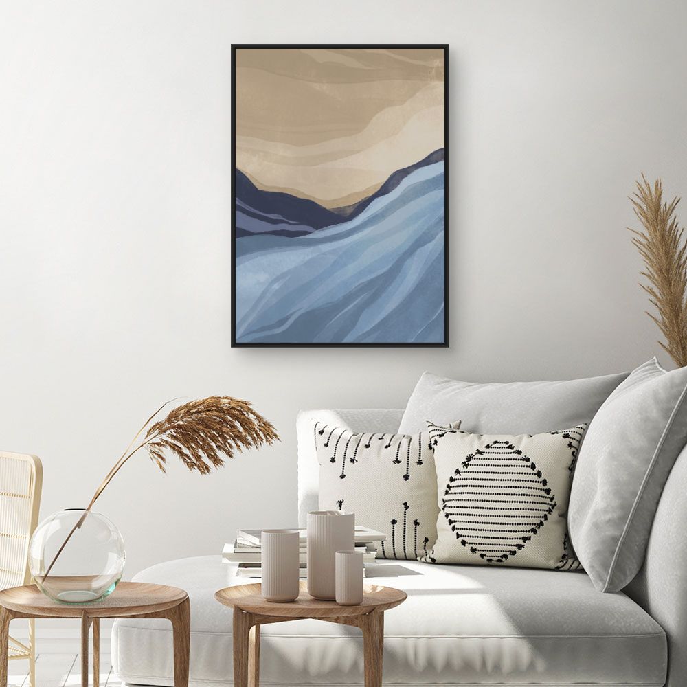 Tableau Paysage abstrait apaisant