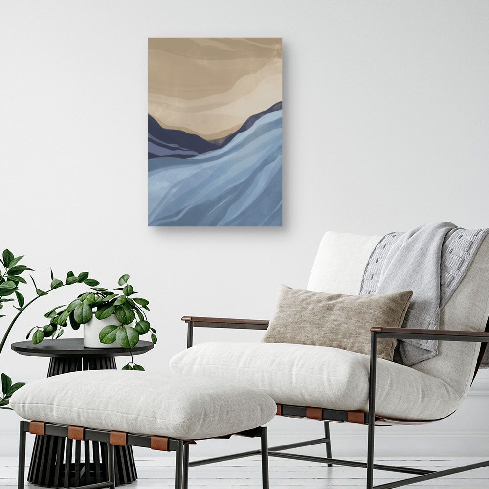 Tableau Paysage abstrait apaisant