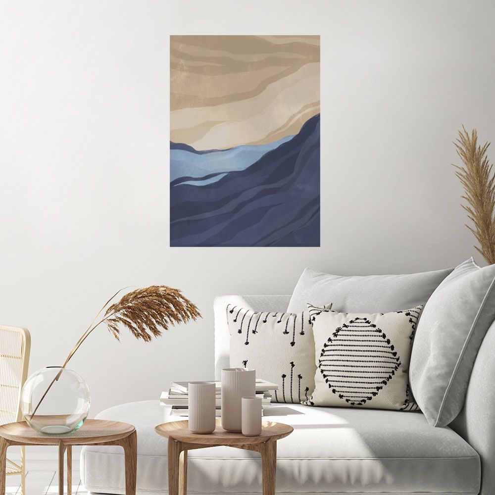 Affiche Paysage ondoyant