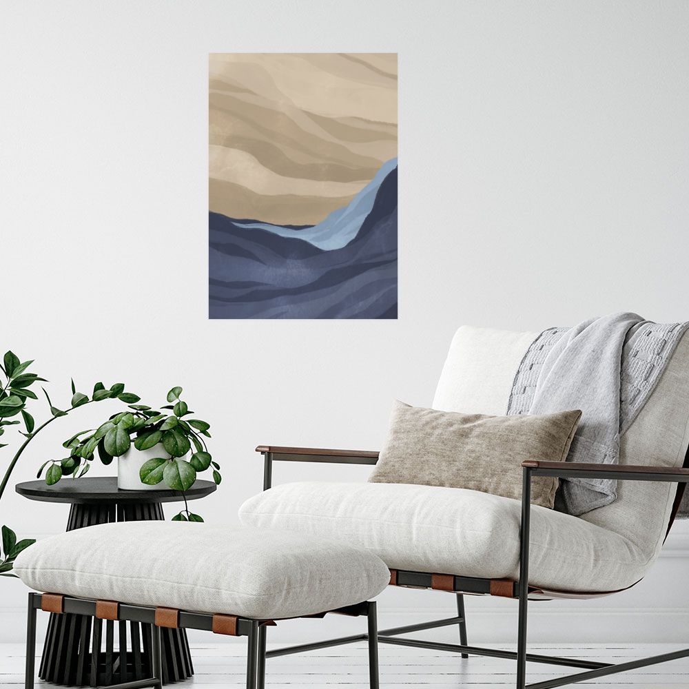 Affiche Ondulations sereines