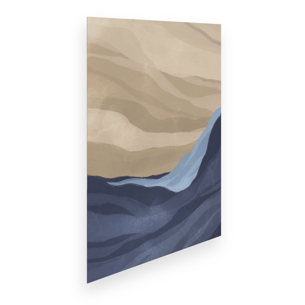 Affiche Ondulations sereines