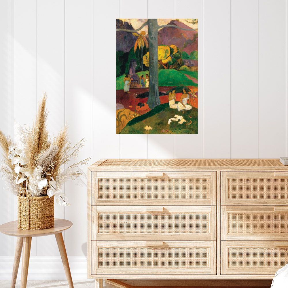 Affiche Peinture exotique vive