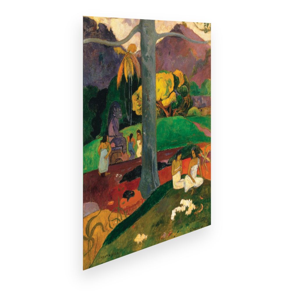Affiche Peinture exotique vive