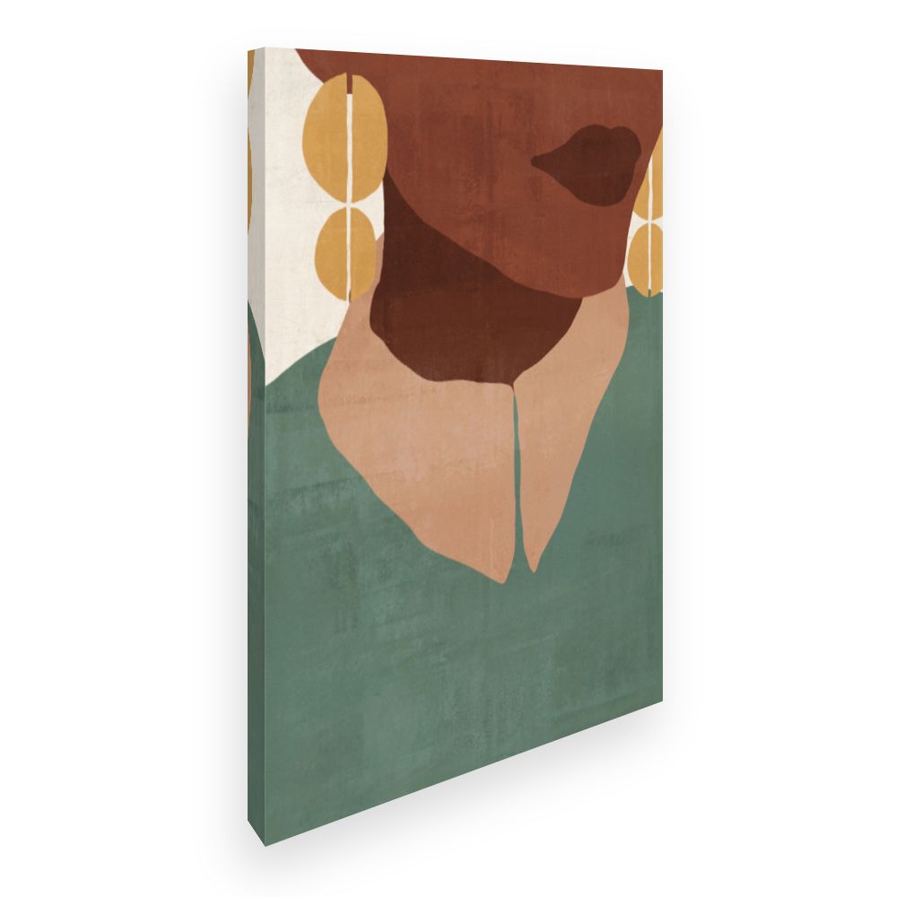 Toile Élégance abstraite