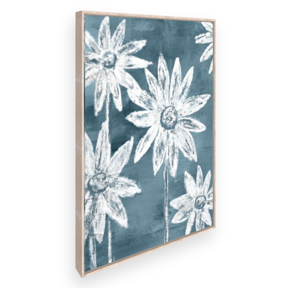Toile Fleurs abstraites